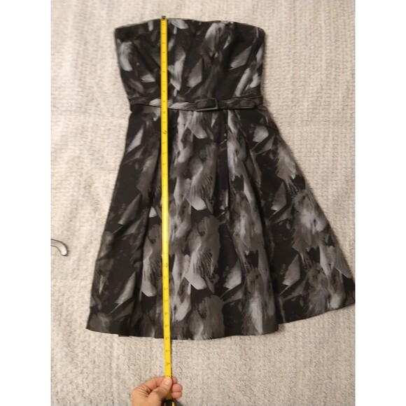 White House Black Market Strapless Dress Sz 2 Boho Feminine Cottage Core - Picture 6 of 9